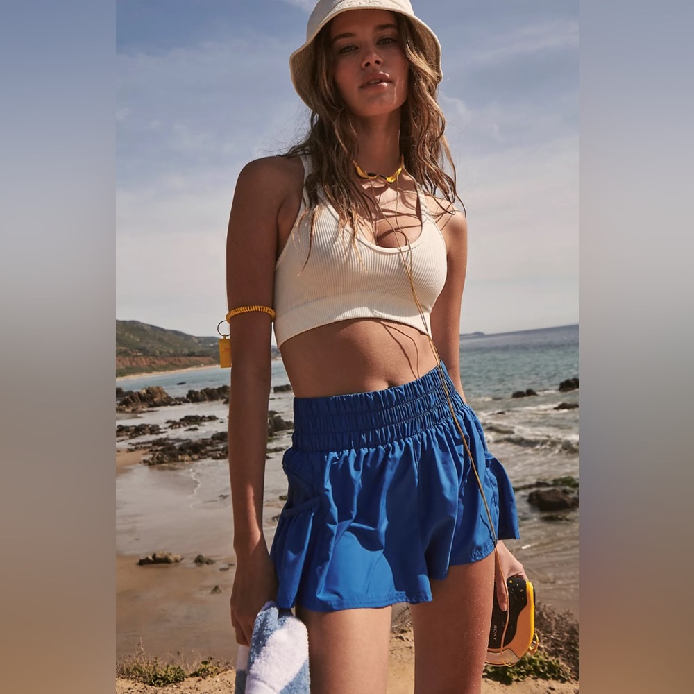 NWT Free People Movement Get Your Flirt On Shorts - Picture 4 of 7